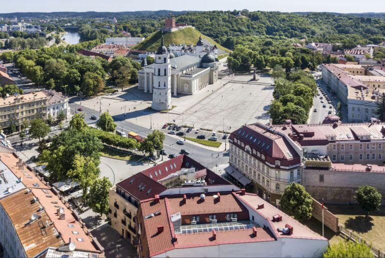 Hotel from Above with a Great View